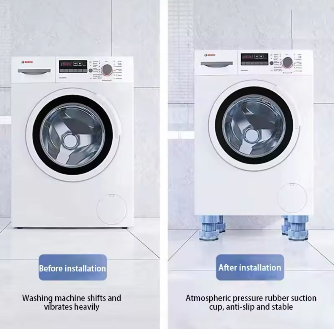 Pack Of 4 Anti Vibration Washing Machine Pads