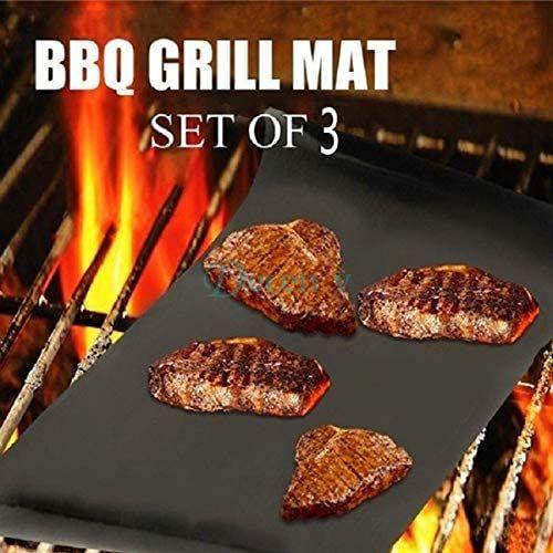 Non-Stick BBQ Grill Mat Set of 3 - Decency