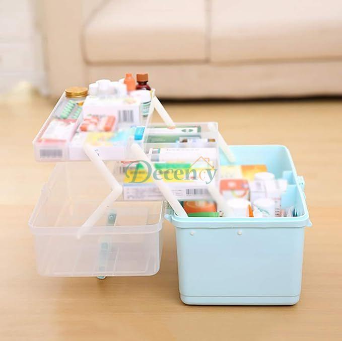 Large-Capacity First Aid Kit Box