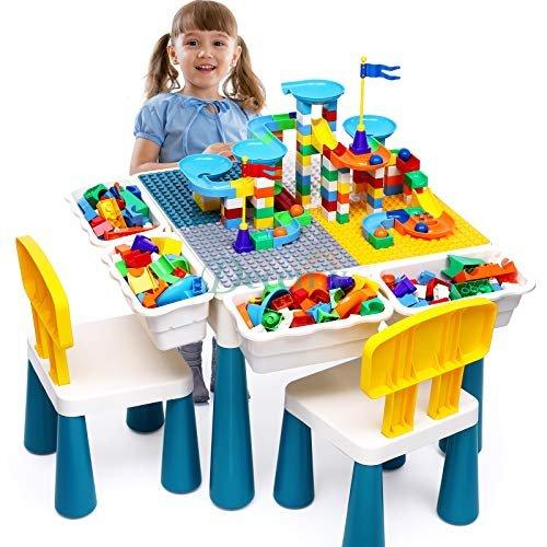 Multi-Function Table - Adaptable 7-in-1 Building Block Table
