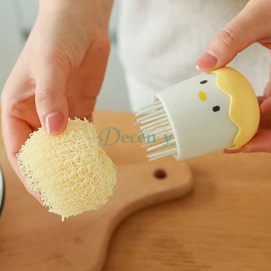 Multipurpose Cute Eggshell Chicken Cleaning Brush
