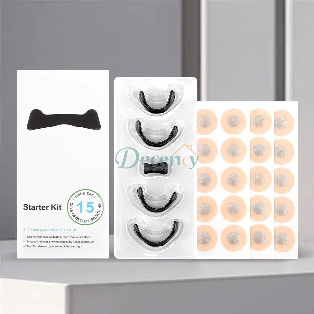 Nasal Breathing Dilator Anti-Snoring Strips Kit