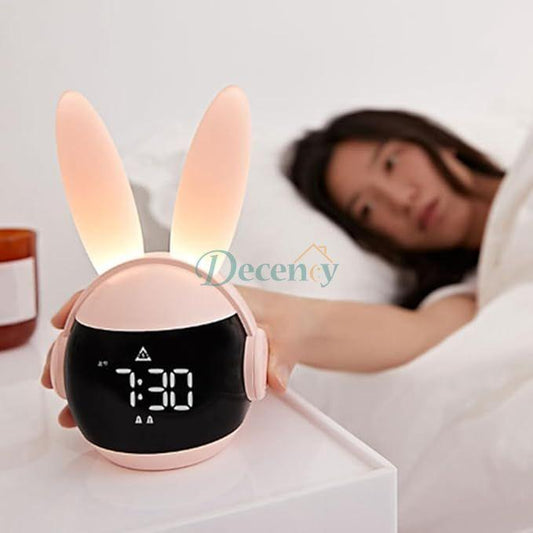 Cute Bunny Wake Up Alarm Clock