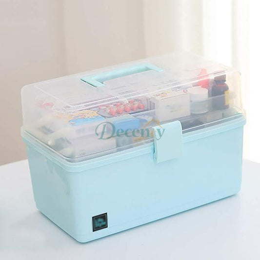 Large-Capacity First Aid Kit Box
