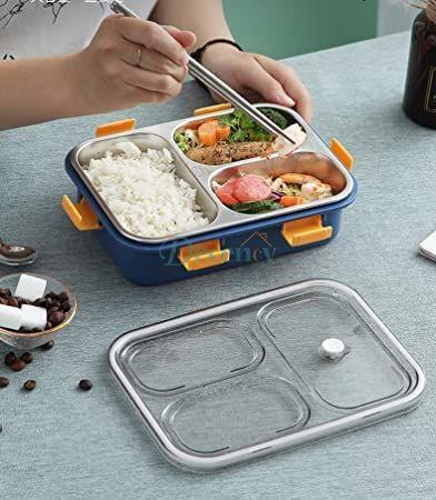 Portable Stainless Steel Lunch Box