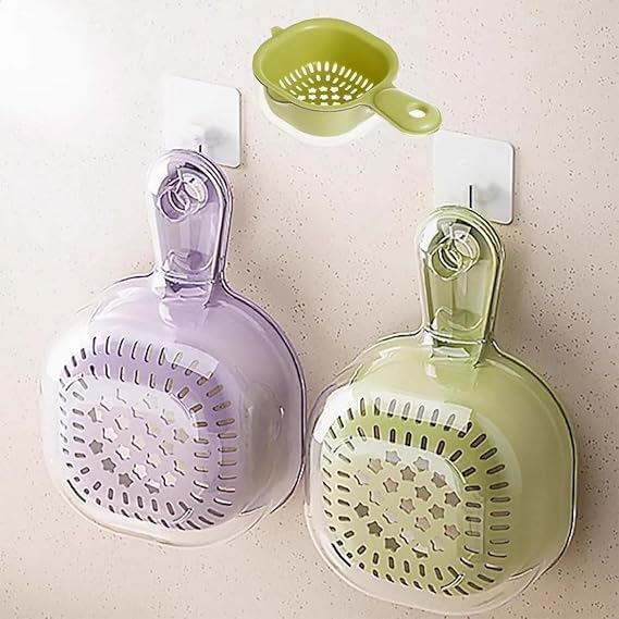 Double Layer Drain Basket – Cute Handle 2-in-1 Vegetable & Fruit Washer