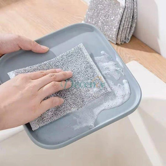 5 Pcs Double Sided Dish Cleaner