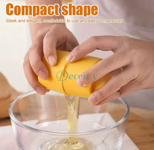 Egg Shell Opener, Quick Peel And Yolk Separator