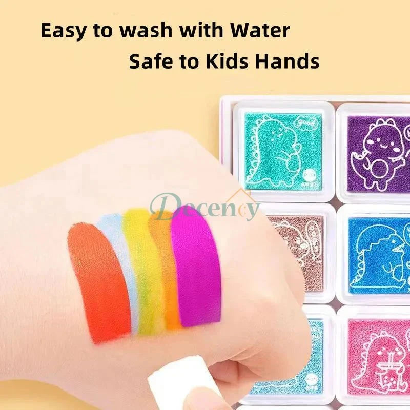 Kids Finger Painting Doodle Coloring Book Set