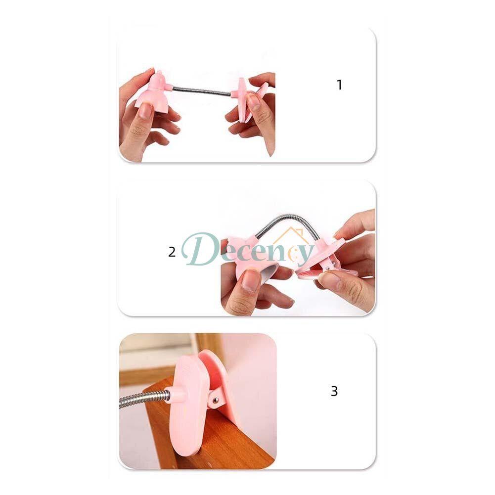 LED Book Light Reading Night Lights Cute Mini Table Lamp 360 Degree Rotatable