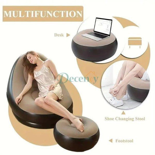 Elegant Inflatable Lounge Sofa Set