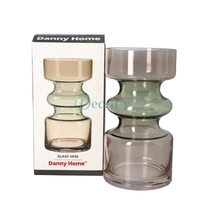 Danny Home Glass Plant Vase 18.2cm
