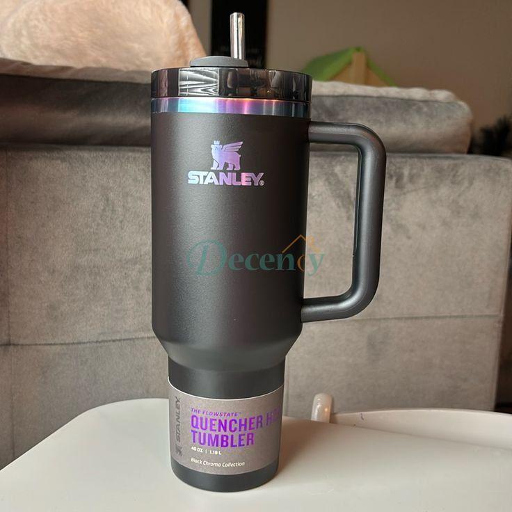 Stanley Quencher H2.0 Tumbler 40 oz - Black Chroma