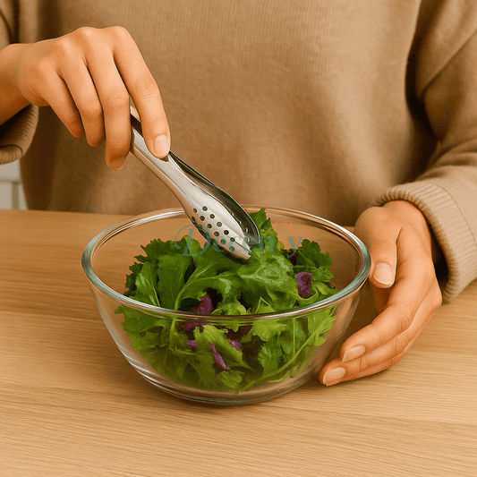 Mini Tongs – Pack of 2 Stainless Steel Serving Clips