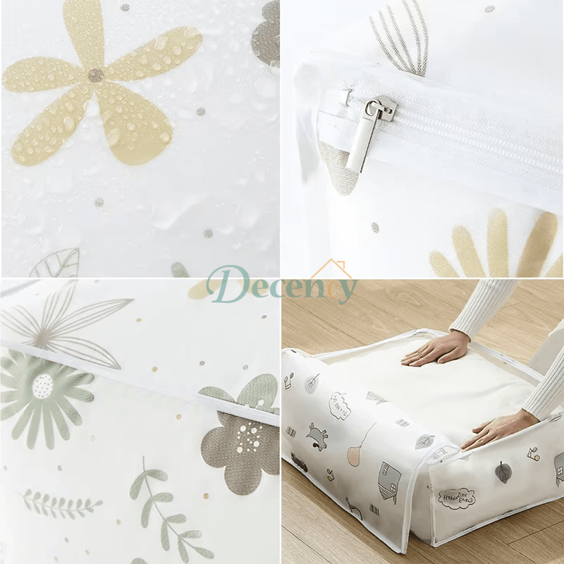 Quilt Storage Bag Waterproof Closet Organizers