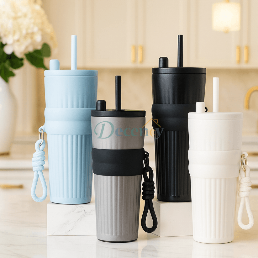 316 Stainless Steel Sipper Bottle – Textured Body