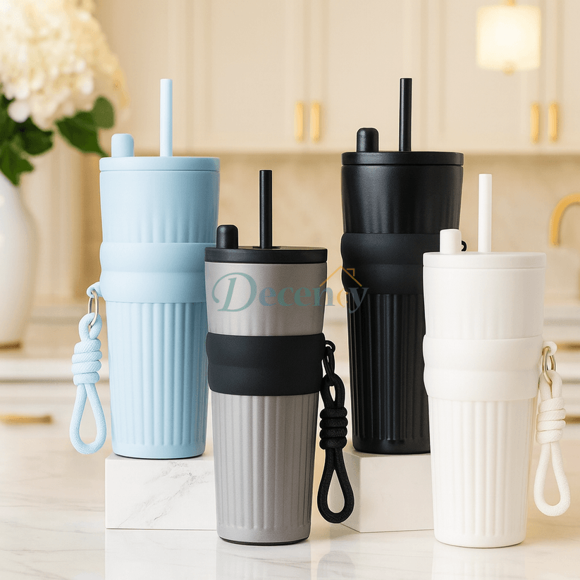 316 Stainless Steel Sipper Bottle – Textured Body