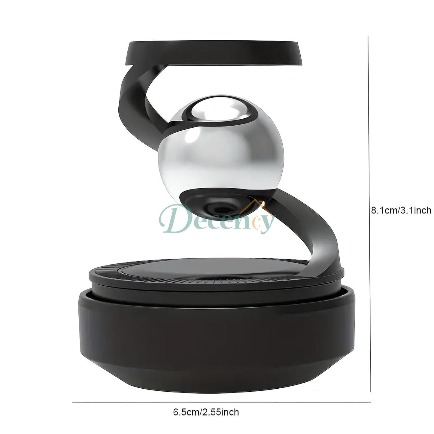 Solar Powered Electromagnetic Car Air Freshener