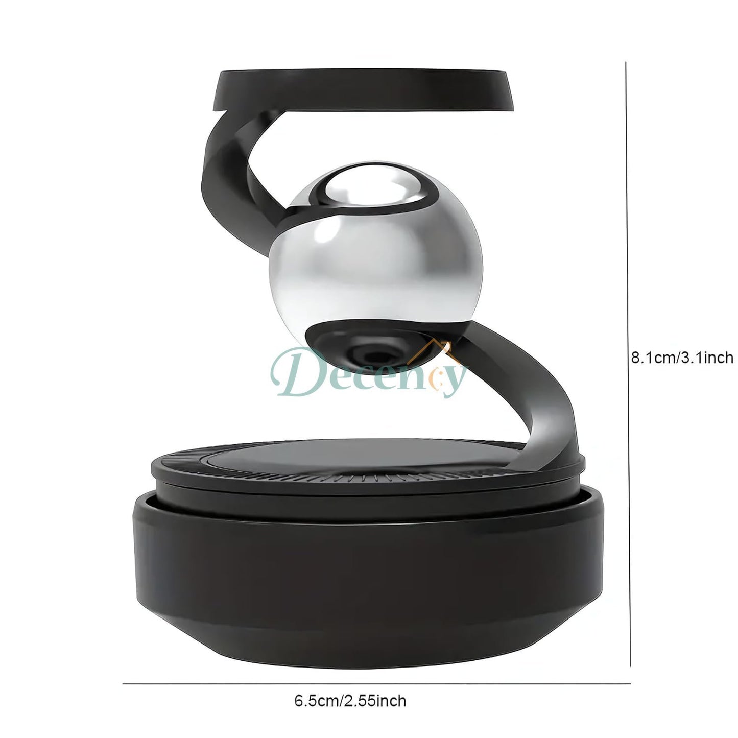 Solar Powered Electromagnetic Car Air Freshener