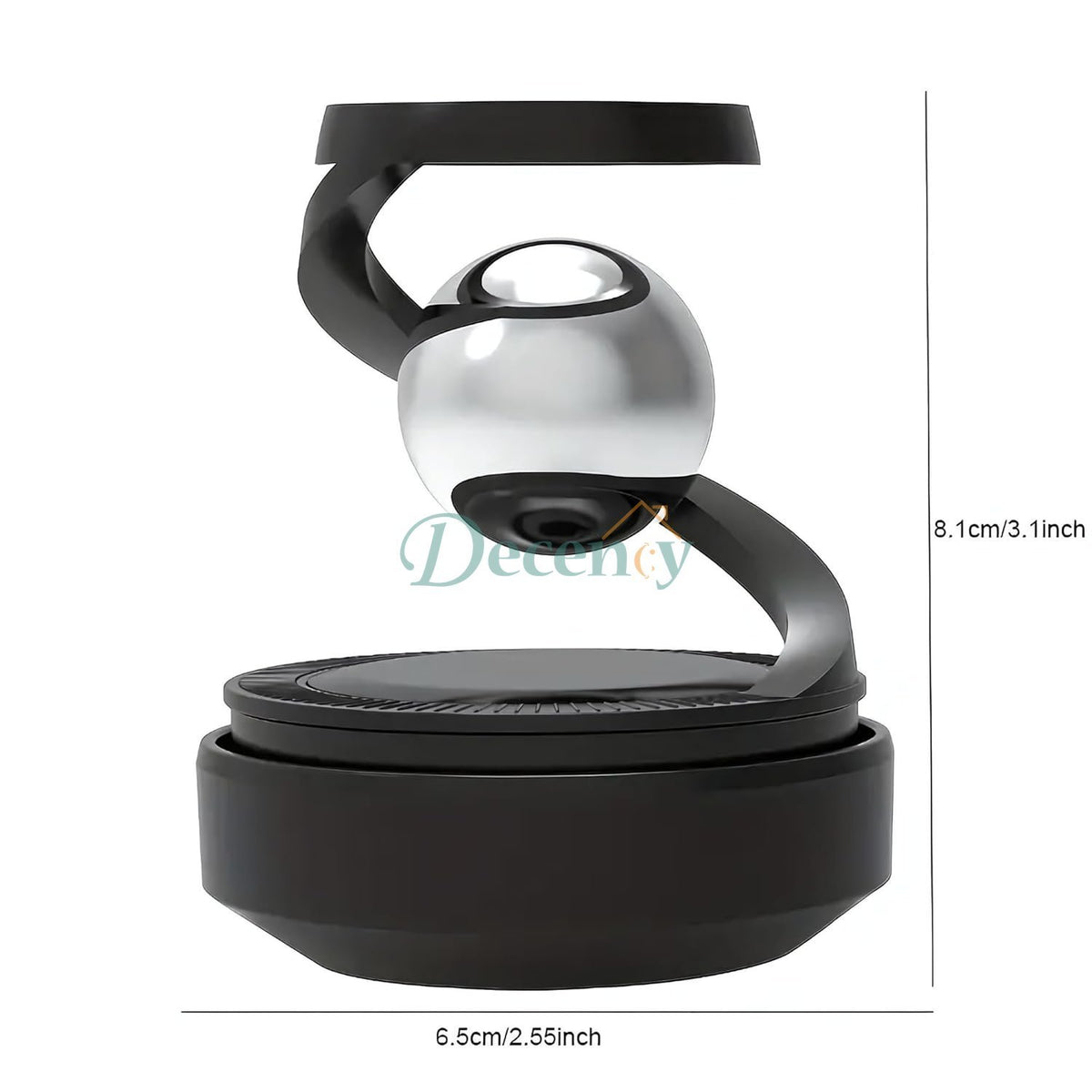 Solar Powered Electromagnetic Car Air Freshener