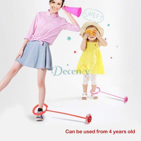 Kids Glowing Skip Ball Activity Toy