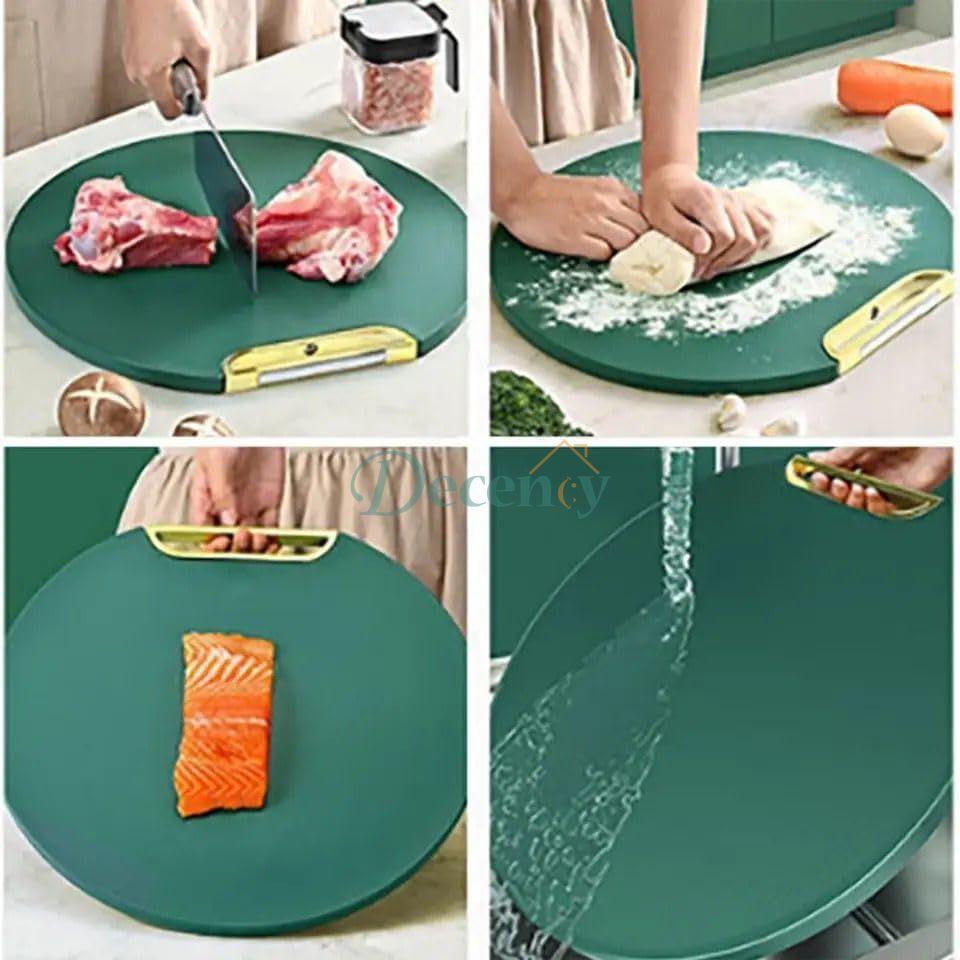 Round Shape Double Sided Cutting Chopping Board