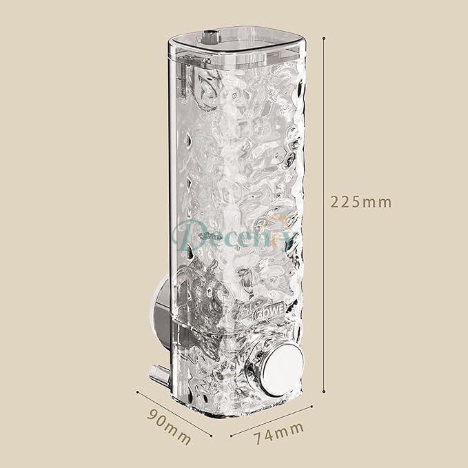 Wall Mounted Suction Cup Soap Dispenser, 450ml