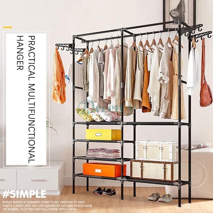 Metal Garment Rack Clothing Hanging Rack