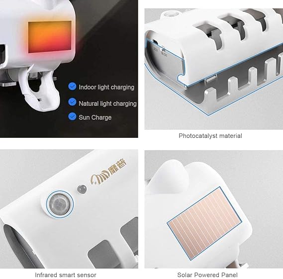 UV Toothbrush Sanitizer Holder - Induction Toothbrush Holder