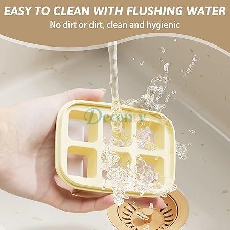 6 Grid Ice Tray With Pop Cover