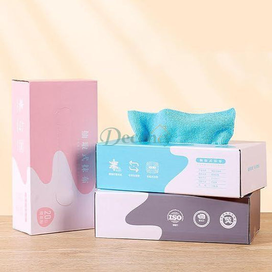 Removable Fiber Cleaning Cloth(20 Pieces)
