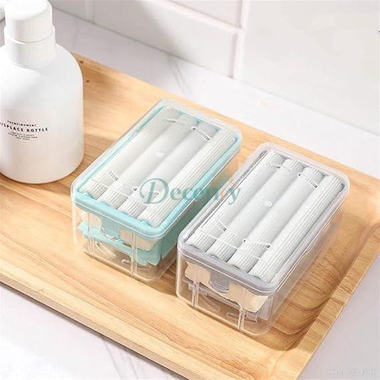 Soap Box Multifunctional Soap Dish Hands-free Foaming Soap Box
