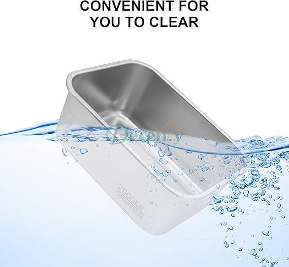 Crispers Stainless Steel Food Storage