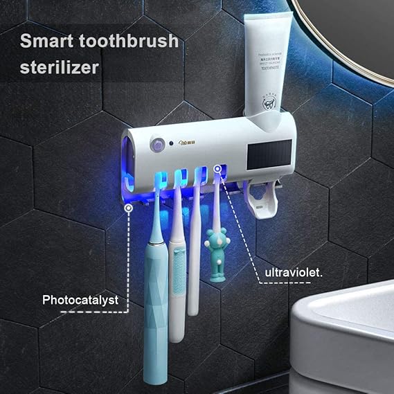 UV Toothbrush Sanitizer Holder - Induction Toothbrush Holder