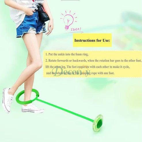 Kids Glowing Skip Ball Activity Toy