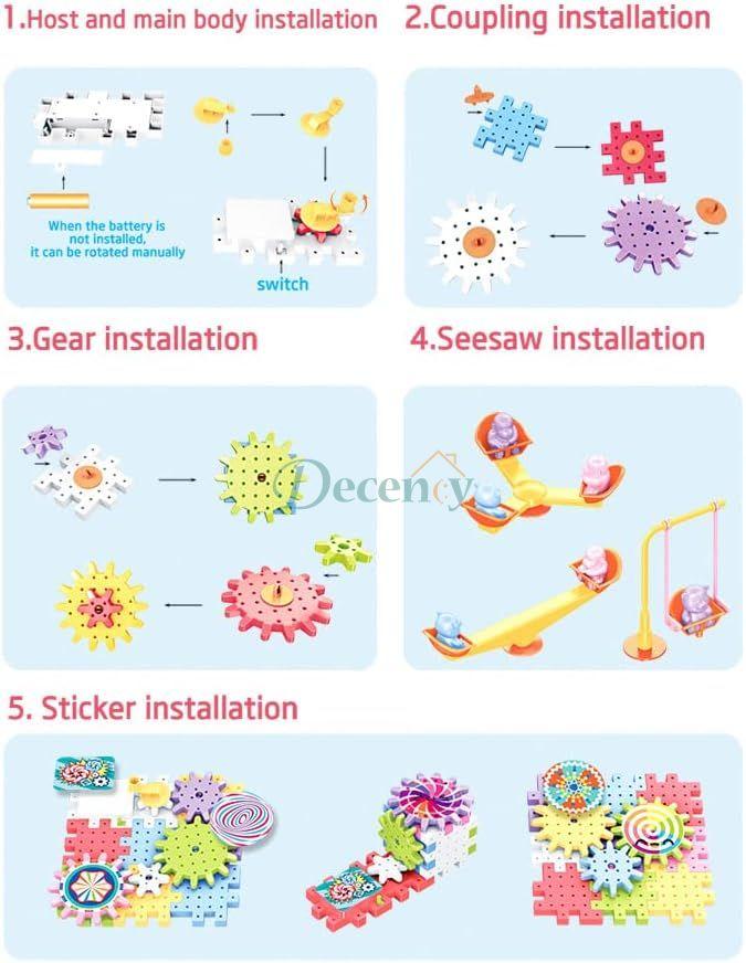 Electric Gear Building Blocks