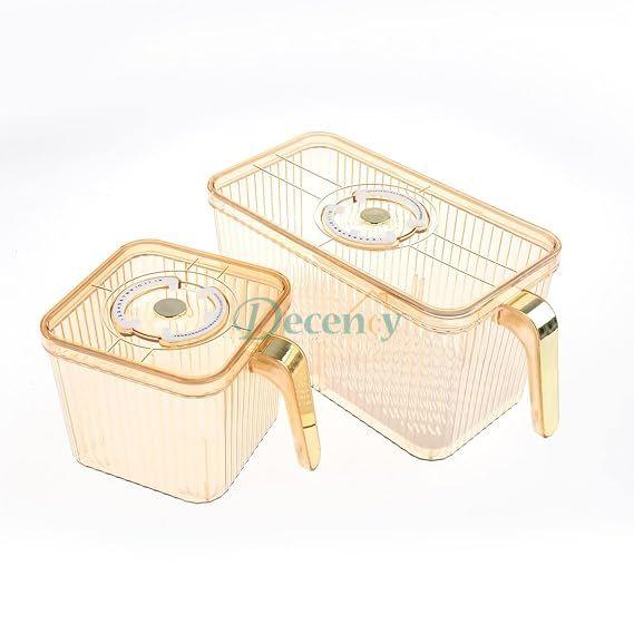 Fridge Organizer Container with Handle