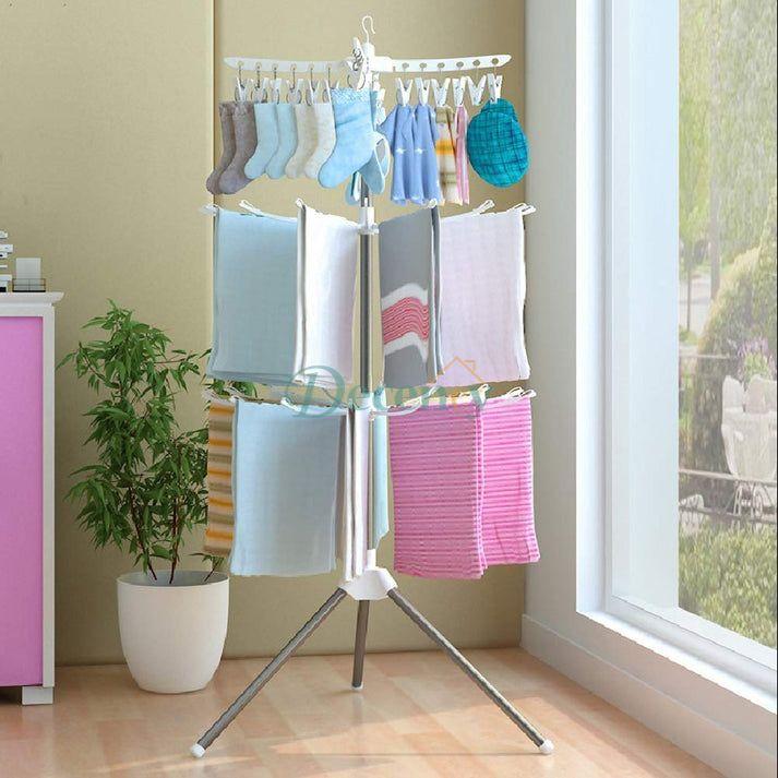 New Versatile Space-Saving Laundry Dryer Dry And Air Your Clothes Naturally, Gently 170cm - Decency