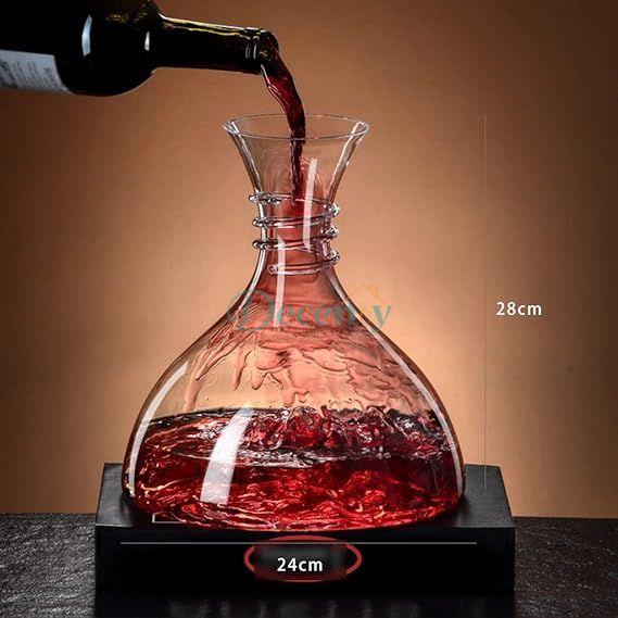 HANDMADE CRYSTAL DECANTER