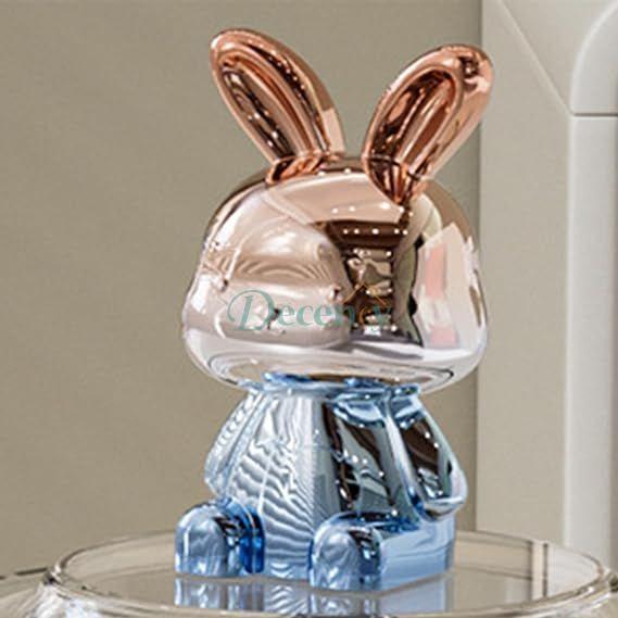 luxury rabbit cotton bud & toothpick box