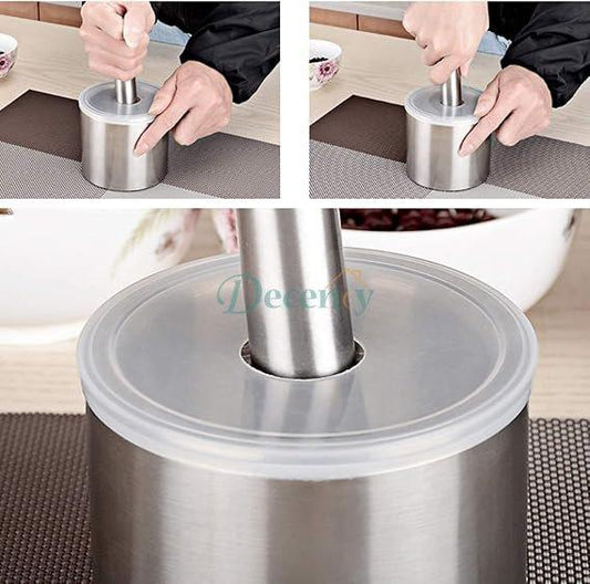 Stainless Steel Mortar and Pestle Kitchen Food Tools