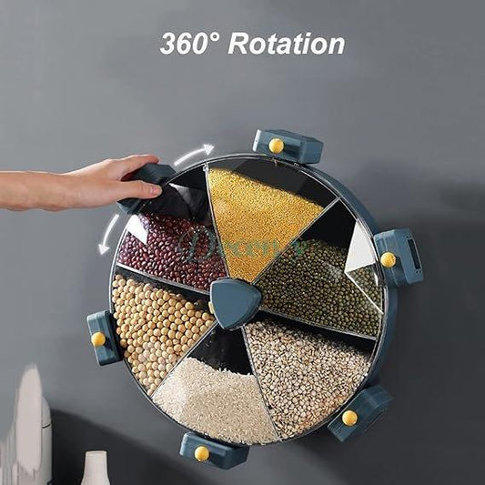 6-Grid Grains Rice Dispenser