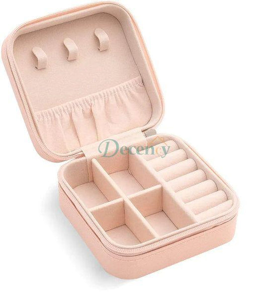 PU Leather Jewelry Organizer