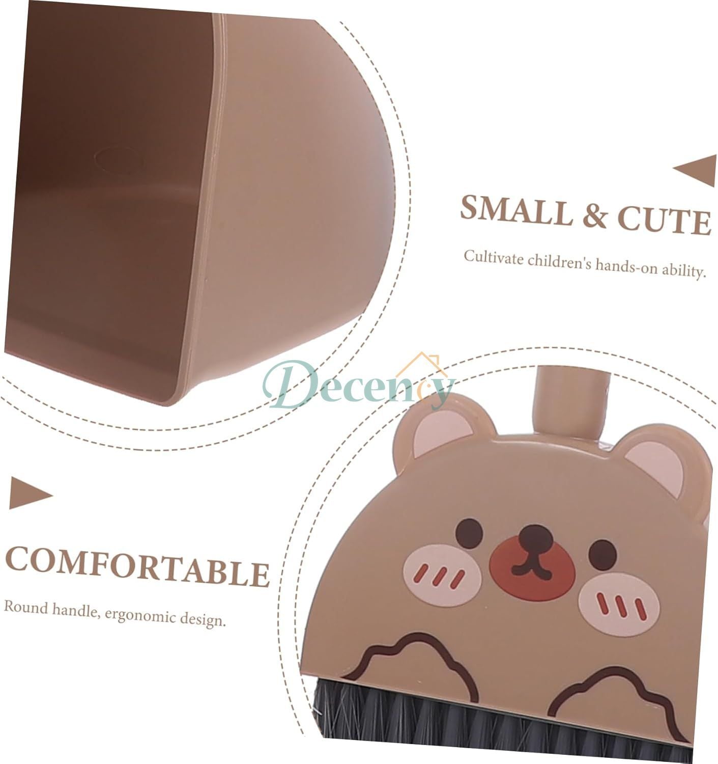 Kids Broom Dustpan Set Toddler Cleaning Tool Dustpan