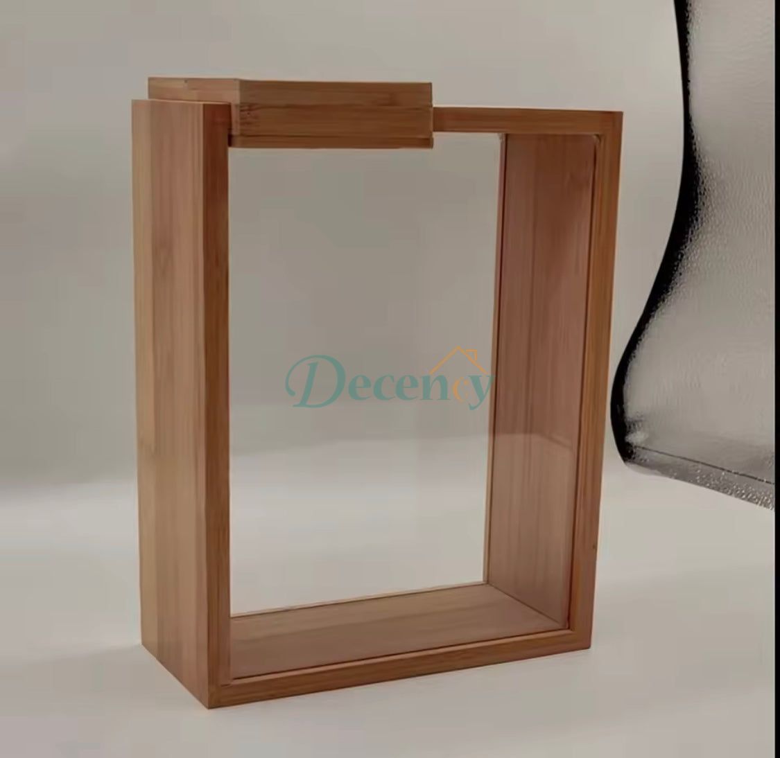 Wooden Cereal Storage Jar