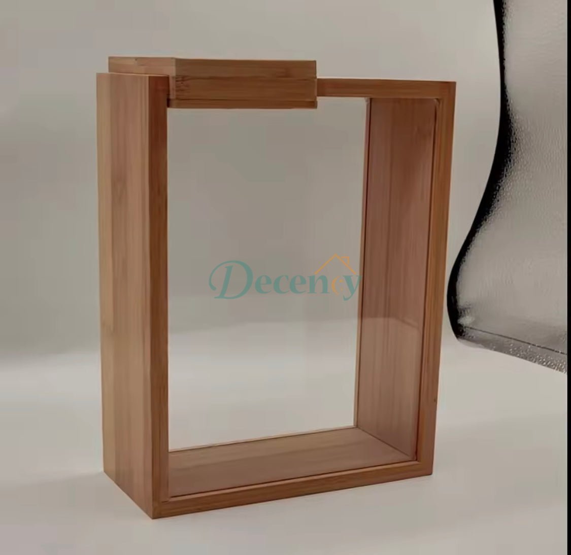 Wooden Cereal Storage Jar