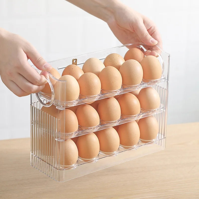 Acrylic 30 Grids 30 Layer Egg Organizer