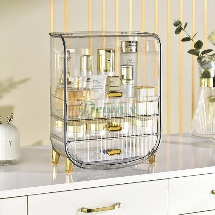 Desktop Transparent Cosmetic Box