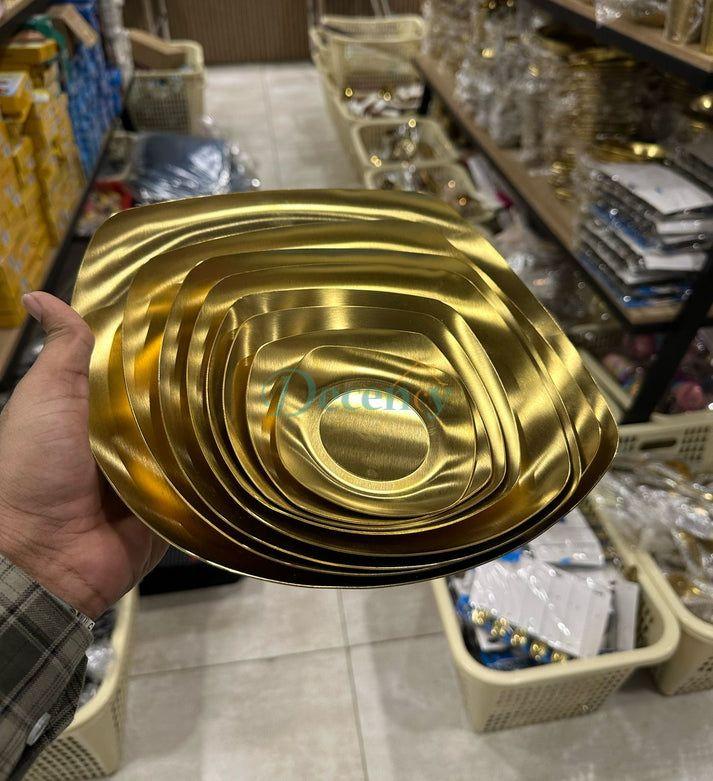 Stainless Steel Premium Quality Serving Plates