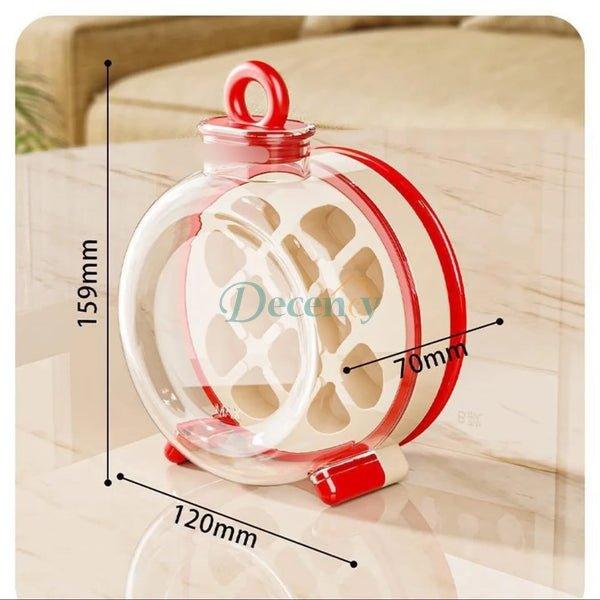 Round Ice Cube Mould with Bottle